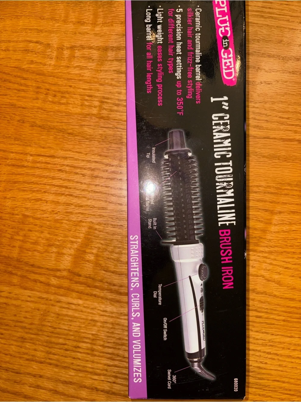 Pink Triple Barrel Crimping Iron - Like New